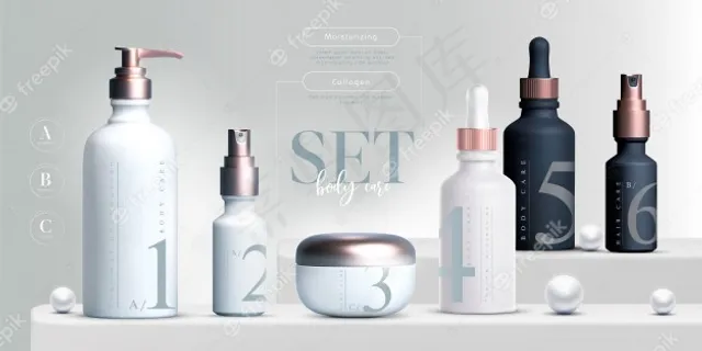 优雅的化妆品背景 优雅的化妆品背景