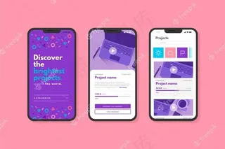 众筹应用界面屏幕