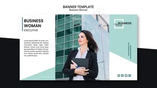 商业横幅banner模板概念