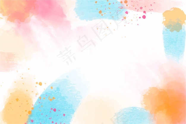 水彩抽象背景eps,ai矢量模版下载