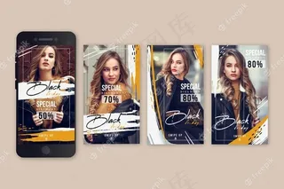 黑色星期五模板故事包