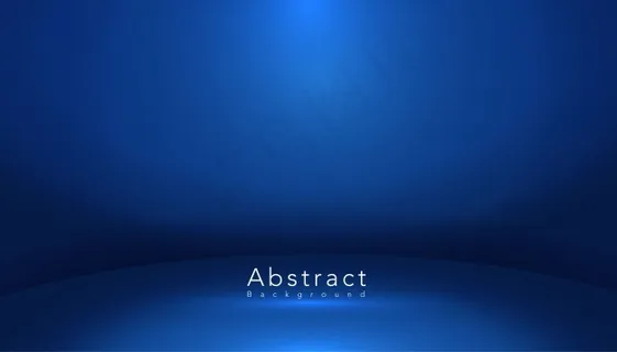 蓝色抽象造型工作室