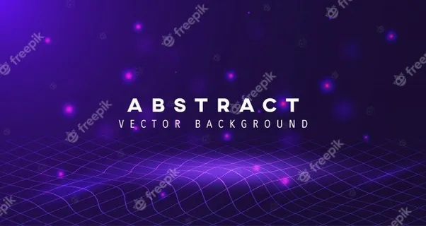 抽象方形波浪辉光背景