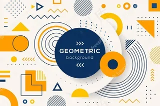 平面几何形状壁纸