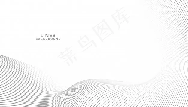 抽象优雅的背景与流畅的线条波浪eps,ai矢量模版下载