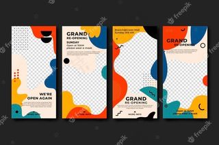 重新打开模板故事