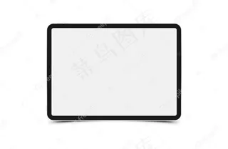 模拟现实黑色平板电脑