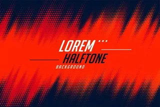 红色和黑色对角线半色调背景
