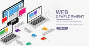 Web开发等距横幅banner