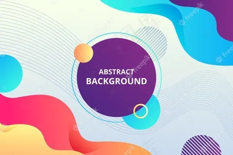 彩色抽象背景