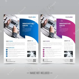 宣传单,DM传单小册子模板