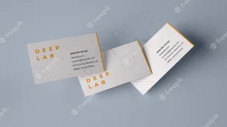 高级名片模型样机