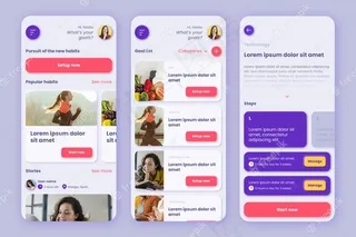 目标和习惯跟踪应用程序模板