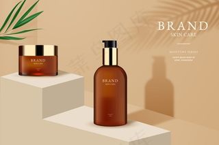 护肤品牌奶瓶广告