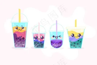 Kawaii泡茶插图