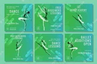 舞蹈学院模板集