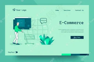 网上购物登陆页面概念