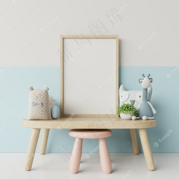 白色背景的海报。