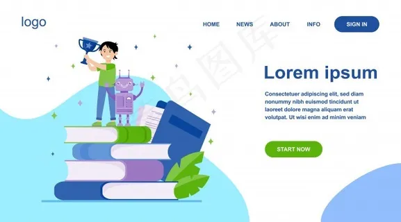 为机器人赢得金杯的快乐男孩