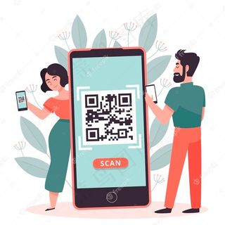 二维码字符扫描概念