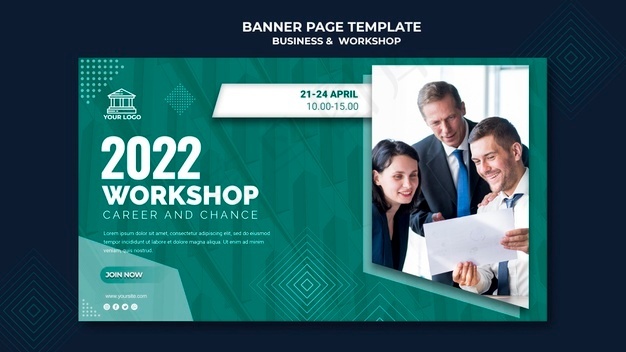 商务和车间横幅bannerpsd模版下载