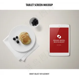 平板电脑屏幕模型样机