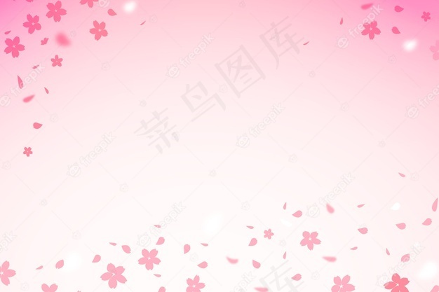 渐变樱花复制空间背景eps,ai矢量模版下载