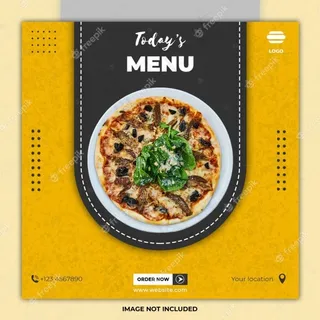 斋月食品社交媒体帖子模板