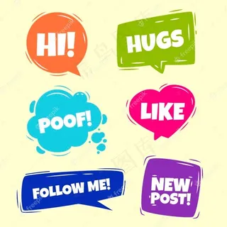 社交媒体俚语泡沫