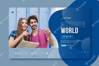 旅游销售登录页设计