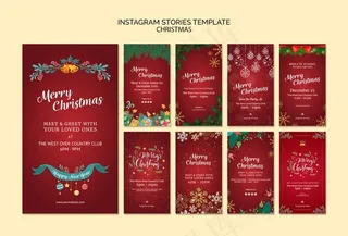 圣诞节模板故事