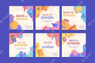 平面设计返校模板