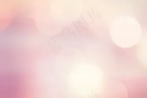 淡粉色波基灯