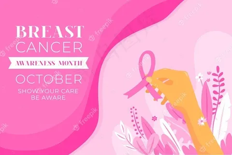 乳腺癌宣传月横幅banner