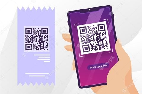 手持电话二维码