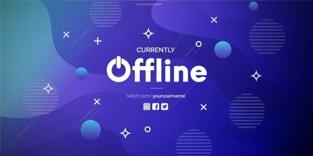 目前离线抽搐横幅banner抽象渐变背景