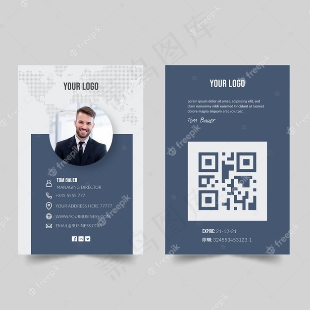名片概念eps,ai矢量模版下载