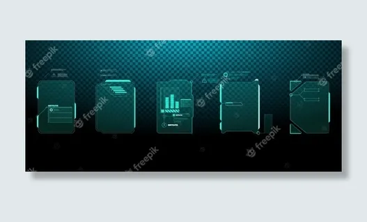 未来矢量hud界面屏幕设计。数字标注标题。hud用户界面。 未来矢量hud界面屏幕设计。数字标注标题。hud用户界面。