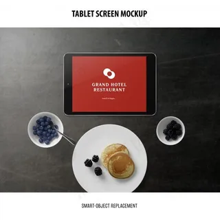 平板电脑屏幕模型样机