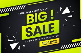 抽象多彩的销售背景概念