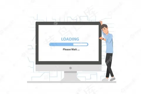 一个人在等装货 一个人在等装货