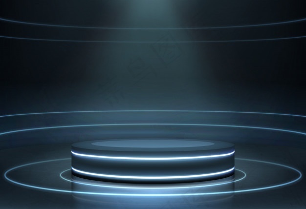 空照明讲台真实感