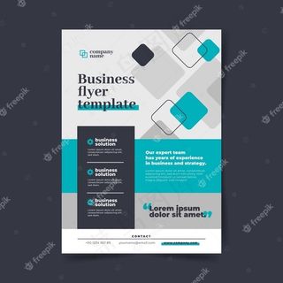 商务宣传单,DM传单模板