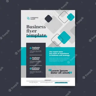 商务宣传单,DM传单模板