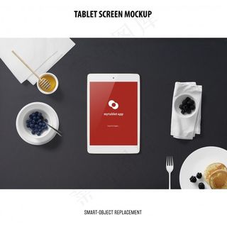 平板电脑屏幕模型样机