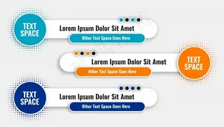 三件*代下三横幅banner模板