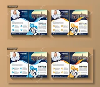 公司封面宣宣传单,DM传单商业模板