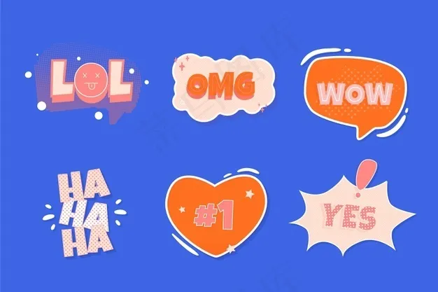 有趣的lol贴纸eps,ai矢量模版下载