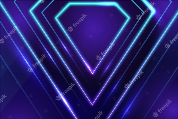 抽象主题霓虹灯eps,ai矢量模版下载
