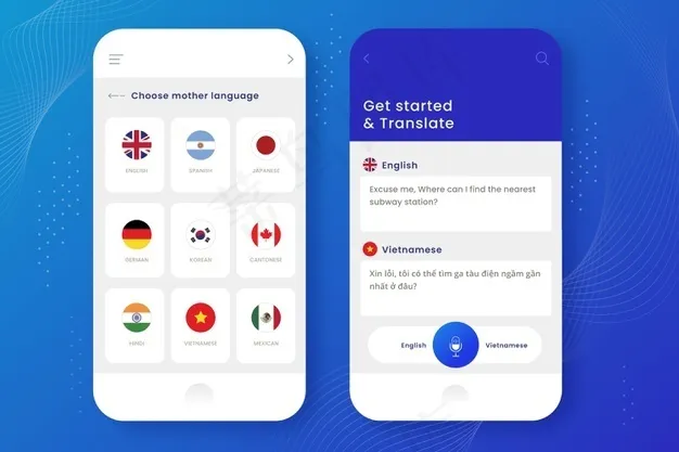 翻译应用程序界面模板eps,ai矢量模版下载